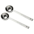 thumbnail image 3 of 2 Pcs Tablespoon Measuring Spoon Coffee Scoop, 30Ml Metal & 3 Pcs Stainless Steel Mixing Spoons Spiral Pattern Bar, 3 of 7