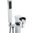 thumbnail image 6 of Anzzi Fs-Az0059 Union Floor Mounted Claw Foot Tub Filler - Black, 6 of 7