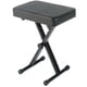 thumbnail image 2 of Banco para teclado Yamaha PKBB1, ajustable, acolchado, estilo X, negro, 2 of 2