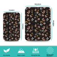 thumbnail image 5 of 2 Pack Washable Rubber Leaves Multicolored Flower Dish Drying Mats for Kitchen Counter Home Large Coffee Bar Pad Accessories and Decor for Utensils Stemware (2pcs 18''x24''+19.5''x12''), 5 of 6
