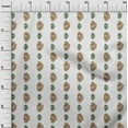 thumbnail image 3 of oneOone Rayon Brown Fabric Block Craft Projects Decor Fabric Printed By The Yard 56 Inch Wide, 3 of 5