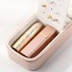 thumbnail image 2 of Qarigey Caja de joyería Cajas lisas de cuero Estuche clásico exquisito Maquillaje Organizador de cosméticos DIY para anillos Barras de labios Ropa, zapatos y accesorios Miscelánea Blanco Qarigey AP016746-01, 2 of 6
