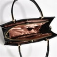 thumbnail image 5 of Women's Casual Crocodile Handbag And Purse Fuax Leather Embossed Crocodile Pattern Shoulder Bag Tote Satchel, 5 of 6
