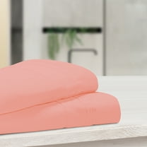 BNM Egyptian Cotton 2 Piece Pillowcase Set, Standard, Dusted Rose