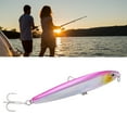 thumbnail image 4 of Cebo de simulación de pececillos a prueba de herrumbre de 24 g, cebos de natación de 2 anzuelos para lances largos, señuelo ideal para pesca en bote en agua de mar n.º 3, 4 of 8