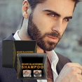 thumbnail image 1 of Paquete de 10 champús para ennegrecer la barba | Limpiador natural de barba para una hidratación profunda y alivio de la picazón | Limpieza segura y no irritante de la barba | Apto para todo tipo y, 1 of 7