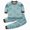 G869-Mint Green, variant on HFHAPW Boys Girls Pajamas 2Piece Toddler Kids Pjs Sets Toddler Clothes Sleepwears