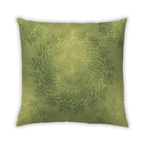 Ahgly Company Outdoor Square Contemporary Throw Pillow, 18 inch by 18 inch