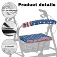 thumbnail image 5 of HELLHERO Flash American Flag Walker Seat Cover Rollator Seat Back Cover and Easy Fit for Outdoors and Suitable for Parks, 5 of 7