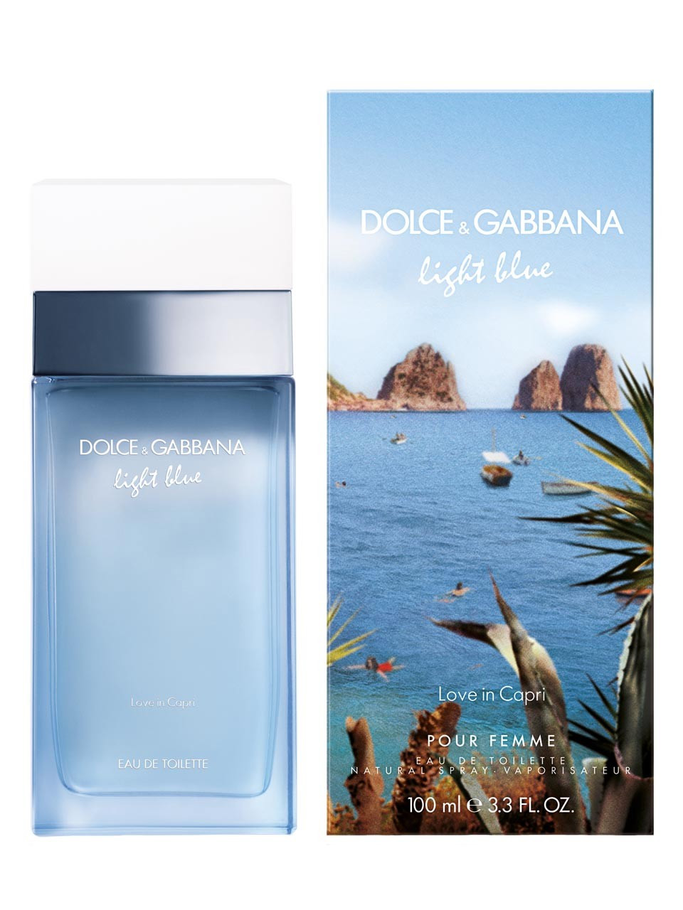 dolce and gabbana light blue love in capri