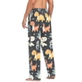 thumbnail image 3 of FORMRS Mens Pajama Pants with Pockets Sleepwear Lounge Bottoms Sizes S-2XL, Orange Dinosaur, 3 of 7