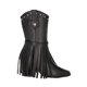 thumbnail image 2 of Bota Vaquera Platonia Cowboy Flecos Camelia Cabra Piel Negro Mujer, 2 of 5