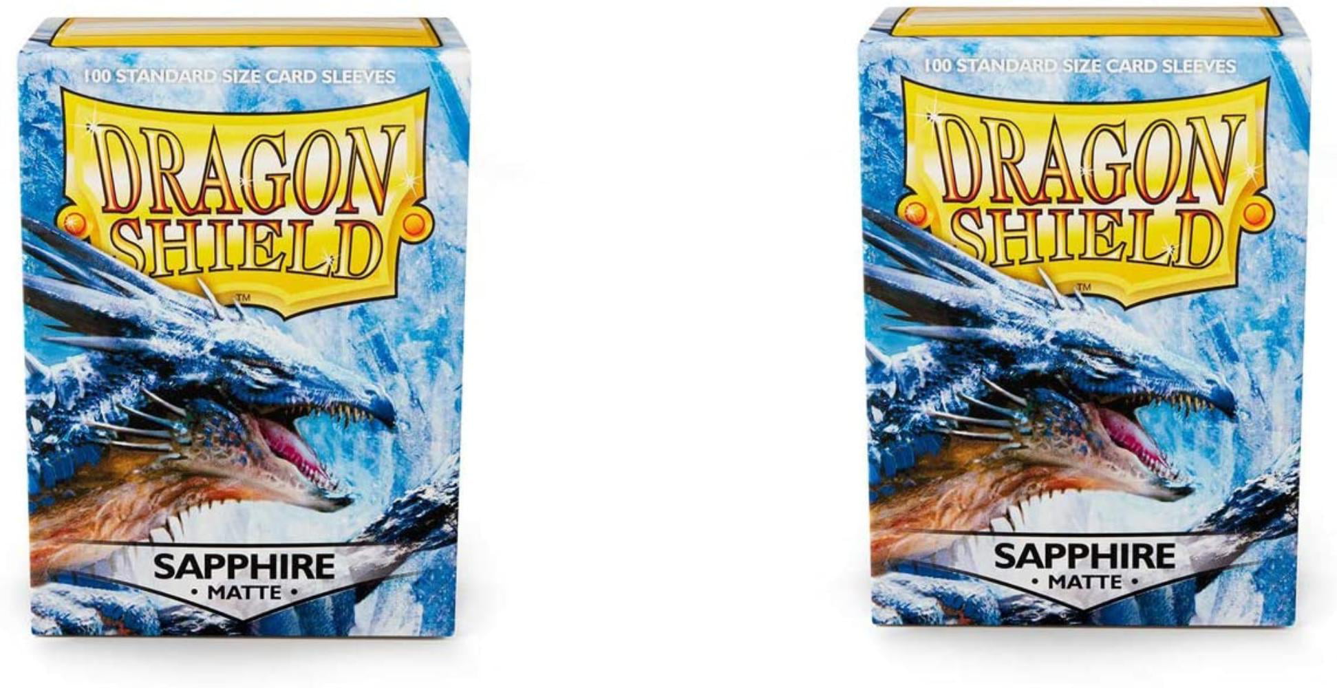 5 Packs Dragon Shield Matte Sapphire Standard Size 100 ct Card Sleeves Value Bundle! 