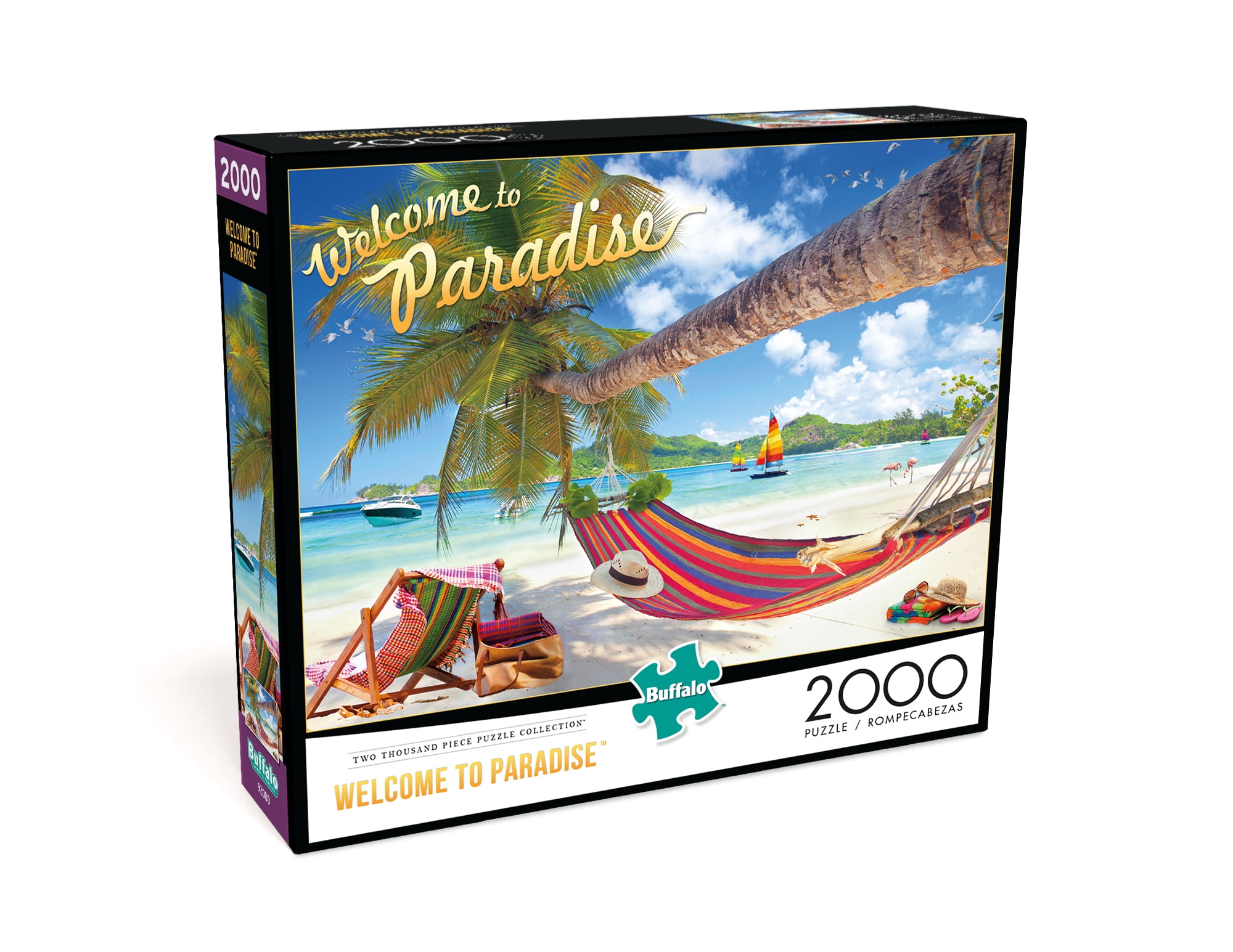 Buffalo Games 2000-Piece Collection Welcome to Paradise Jigsaw Puzzle