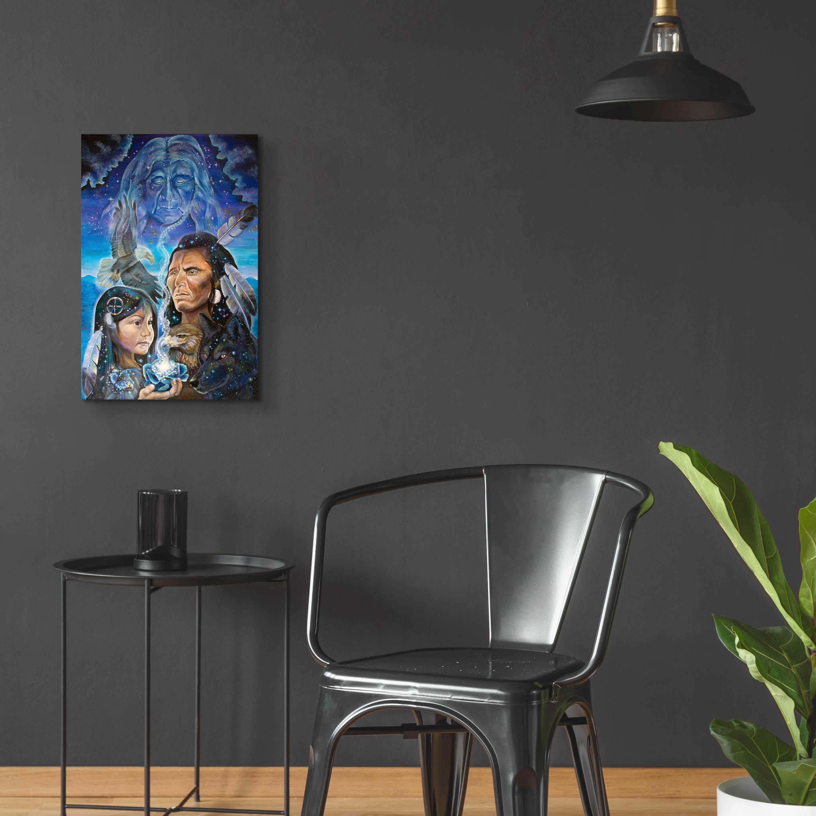 Epic Art 'Honor'  by Verena Wild Acrylic Glass Wall Art, 16" x 24"