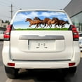 thumbnail image 5 of Rear Window Graphic Decal For SUV jeep PICK-UP TRUCK  RUNNING HORSES PERFORATED VINYL TINT Sticker Window Tint, 5 of 5