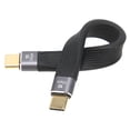 thumbnail image 4 of Cable de datos tipo C a tipo C, cable de datos USB C, cable de datos USB C, línea de datos diseñada meticulosamente, 4 of 12