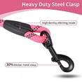 thumbnail image 4 of Dog Leash 6 FT with Comfortable Padded Handle, Highly Reflective Threads Leash for Medium Large Dogs, 1/2 inch Diameter,Pink, 4 of 5