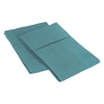 thumbnail image 1 of 1500 Series Stnd Pillow Cases (Pair) Microfiber Stripe, Teal, 1 of 3