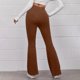 thumbnail image 4 of WILLBEST Pantalones Casuales para Mujer, Elásticos, de Cintura Alta, Ajustados, para Yoga, Deportes, Correr, Pantalones Casuales para Actividades Activas Extra Grande, 4 of 4