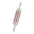 thumbnail image 2 of Rodillo de masaje de tejido profundo, ligero, para relajación muscular, masajeador de pantorrillas, rodillo muscular para muslos, abdomen, espalda, Rosa, 2 of 10