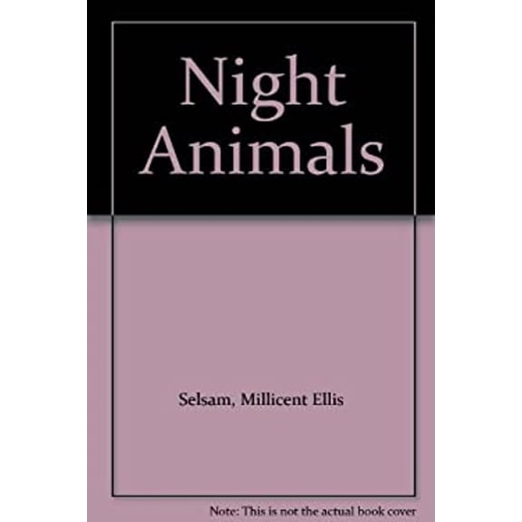 Pre-Owned Night Animals (Hardcover) 0590077554 9780590077552