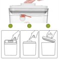 thumbnail image 2 of Recipiente de comida multifuncional hermético, caja de almacenamiento transparente sellada para cocina, 2 of 5