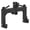 black, variant on 3 Point Quick Hitch Category 1, 3000 LBS Heavy Duty Tractor Quick Hitch with 2" Receiver, No Bushing Required, 5 Level Adjustable Bolt & Reinforced Steel Frame for Farm Implements