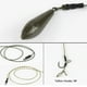 thumbnail image 4 of Kit de aparejos para pesca de carpas con línea trenzada, anzuelo resistente, terminal de aparejo para pesca de carpas 50 gramos, 4 of 5