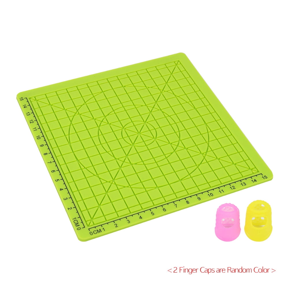 Inicio Tapis de Stylo 3D Impression 3D Pen Pad Mod/èle en Silicone Avec 2 Bouchons de Doigt Mod/èle de dessin Avec Outils de dessin de Base Accessoire de Stylo 3D pour Enfants Ou Adultes