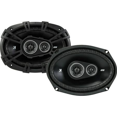 KICKER 43DSC69304 6x9-Inch (160x230mm) 3-Way Speakers, (Best 6 By 9 Speakers For Bass)