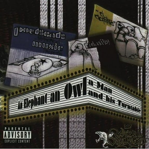 Poeticali Distherbd - An Elephant, An Owl, A Man and His Turntable - Music & Performance - CD