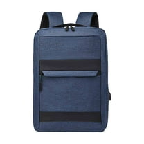 100Fens Men Backpack 15.6 In Usb Charging Laptop Computer Bag Casual Business