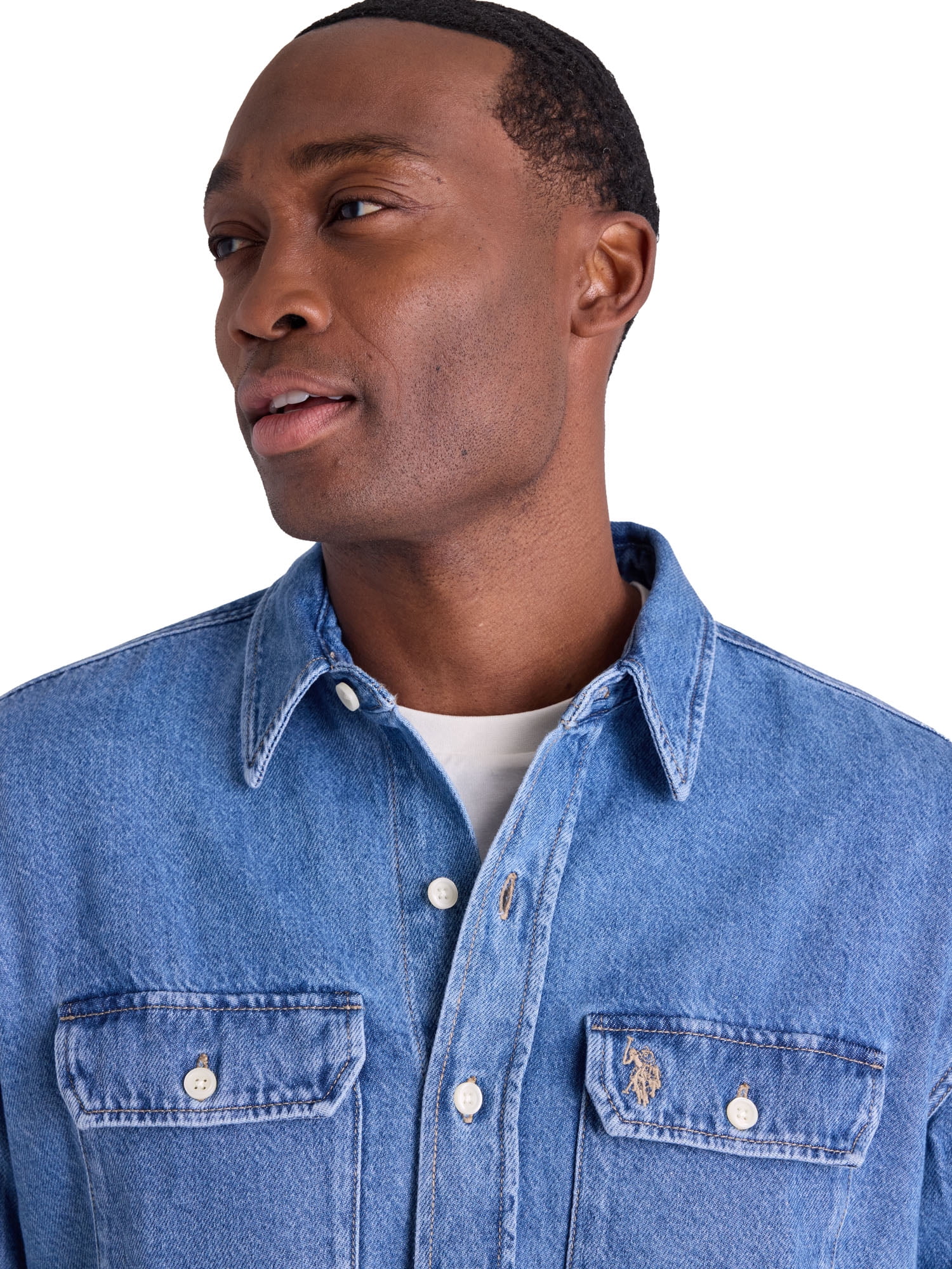 U.S. Polo Assn. Men's Essential Denim Shirt Jacket
