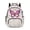 Pink - Butterfly Floral, variant on DISNIMO Cute Giraffe Print 17 Inch Kids School Bag, Breathable Long Lasting School Backpack with Customizable Straps for Boys Girls Daily Use Travel