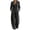 Dark Gray, variant on Szluipve 2 Piece Sets for Women Velvet 2 Piece Suit Outfit Notched Lapel Button Blazer Jacket & High Waist Wide Leg Pleated Pants Elegant Casual Matching Set with Pockets Sky Blue S