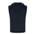 thumbnail image 4 of YLSDY Fashion Men's Tank Top Shirts Casual Sleeveless Drawstring Solid Color Hoodie Tank Beach Sports Loose Comfy Fitness Vest Top Navy XL, 4 of 6