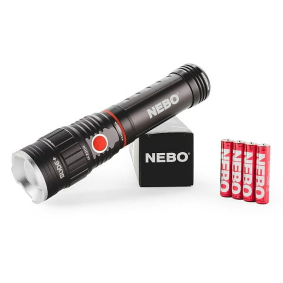 Nebo 3007025 1800 Lumens Slyde Plus LED Work Light Flashlight with AAA Battery&#44; Storm Gray