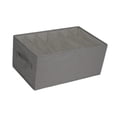 thumbnail image 4 of Cesta para guardar ropa, organizador de armario para ropa, sábanas y mantas. Gris 6 Rejillas, 4 of 9