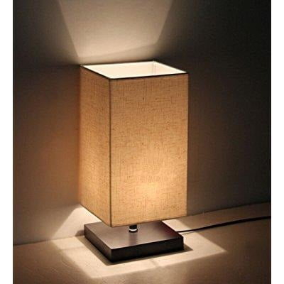 Surpars House Minimalist Solid Wood Table Lamp Bedside Desk Surpars House Minimalist Solid Wood Table Lamp Bedside Desk