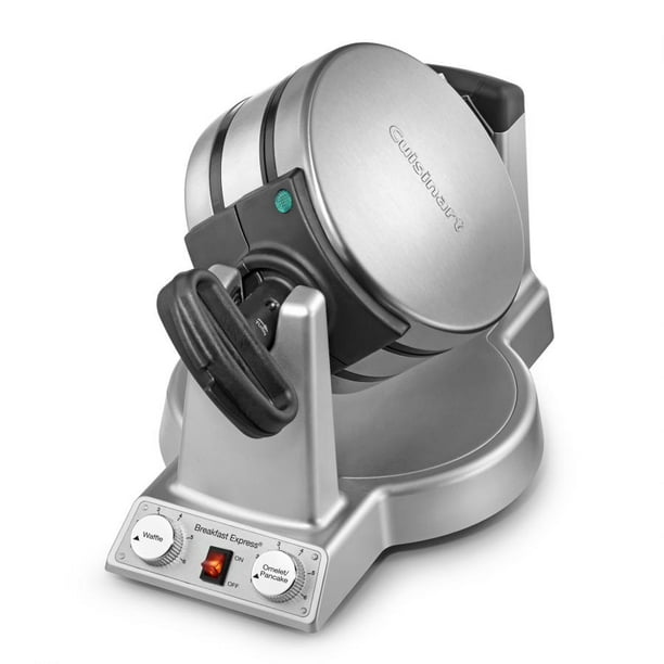 Cuisinart Breakfast Express Belgian Waffle & Omelet Maker, Stainless