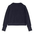 thumbnail image 6 of Zshosam Girls Fashion Sweatshirt Kids Boys Girls Crewneck Sweatshirts Toddler Baby Sweatshirt Soft Long Sleeve Active Pullover Tshirts,Navy 5-6 Years, 6 of 7