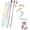 2 PCS, variant on Cat Wand Toys Interactive Kitten Toys for Indoor Cats Colorful Teaser Wand String for Exercise Kitten Stick Kitty Rope Toy Rainbow Ribbon Cat Charmer -2Pcs