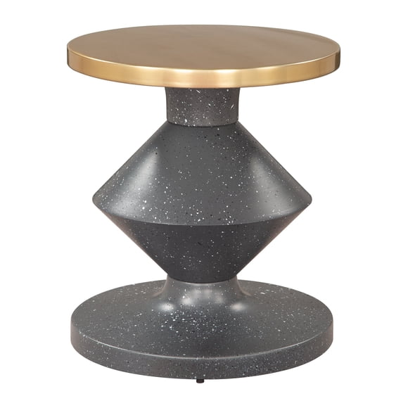 Mesa Lateral Litar Negro Kessa Muebles