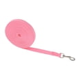 thumbnail image 1 of Correa para perros de entrenamiento Unique Bargains de 49.2 pies de largo para cachorros, correa para perros pequeños y medianos, ideal para entrenamiento, color rosa, 1 of 6