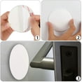 Door Stopper Wall Protector 4 PCS 3.15", Larger Silicone Door Handle