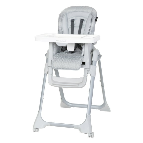 Baby Trend Everlast 7-in-1 Convertible High Chair with 3-Position Recline, Charcoal Stone Grey