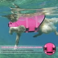thumbnail image 3 of Chaleco salvavidas Dogcheer Cute Shark para nadar, color rosa, 3 of 6