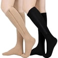 thumbnail image 3 of Ruifaya Unisex Compression Socks Pressure Sock Leg Support Sock Nylon Stocking AU S8A2, 3 of 7