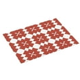 thumbnail image 2 of XMXY Dish Drying Mat for Kitchen Counter, Blazing Red Square Absorbent Coffee Cup Dishes Rack Drainer Mats, 18x24 Inches, 2 of 9